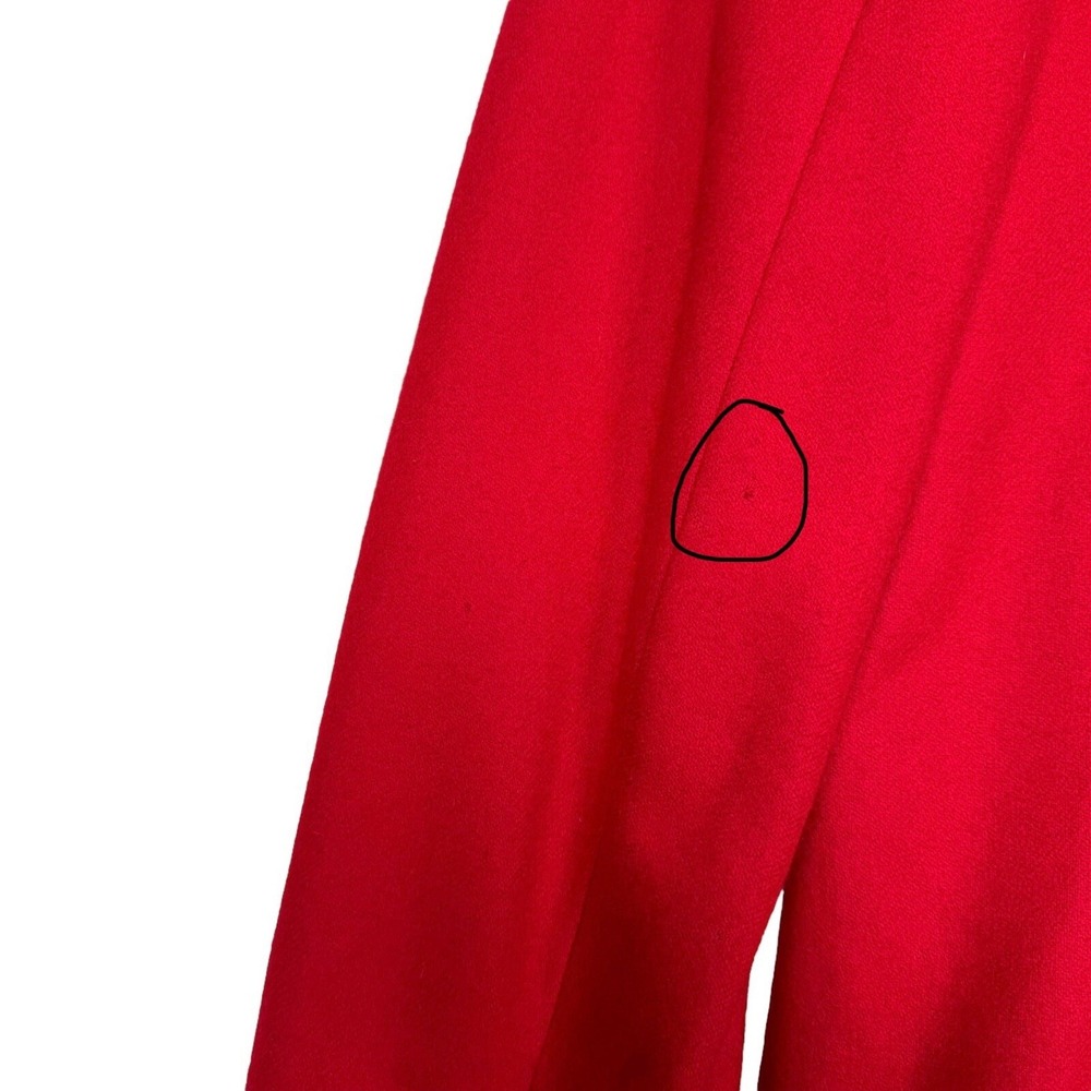 Pendleton Red Wool Blazer Jacket - Women's size Tall XL - Picture 9 of 10